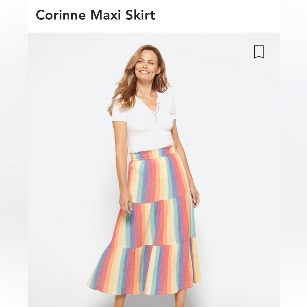 Marine Layer Corinne Maxi Skirt